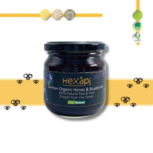 Honey with Blueberries